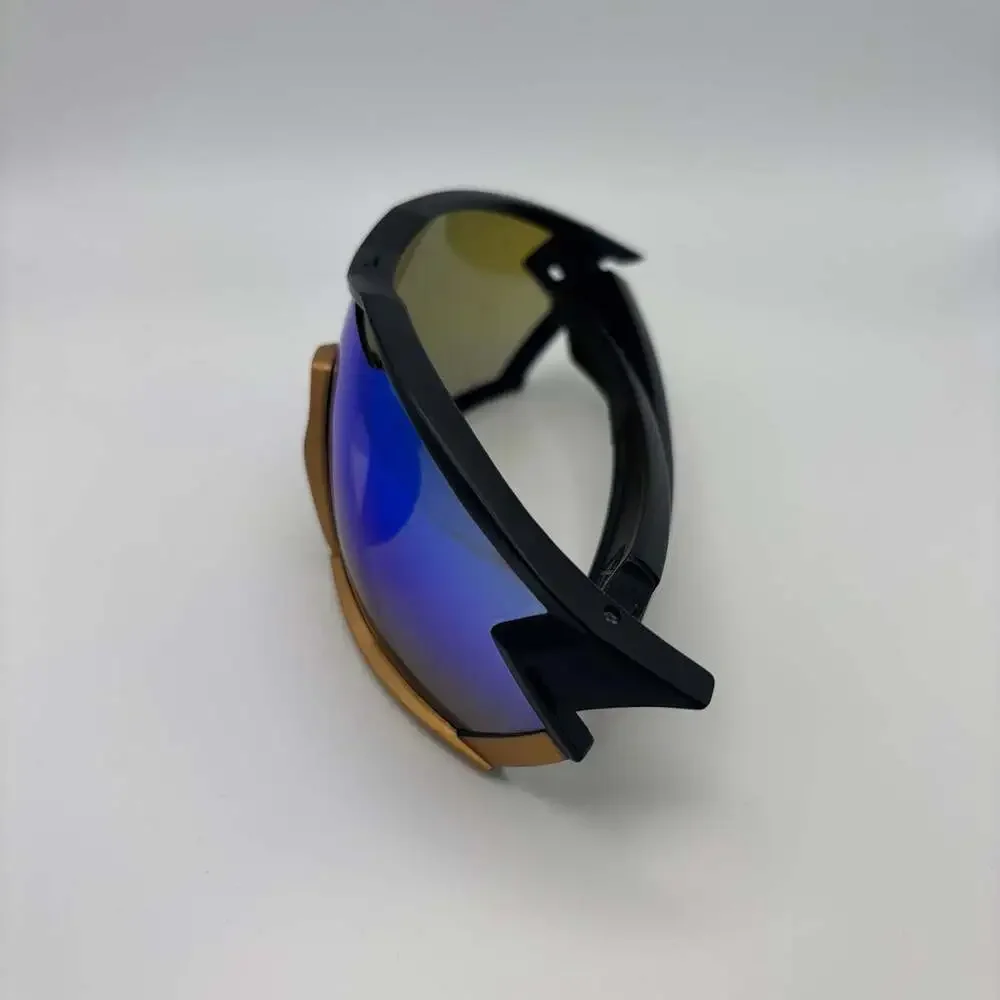 NRC Performance Cycling Sunglasses Matte Black and Gold